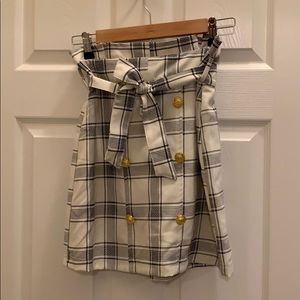 Fashion Nova plaid skirt